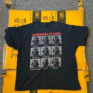 Black star wars darth Vader shirt